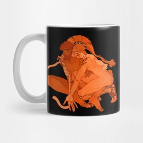 Pixxa Achilles ve Patroclus Kupa Bardak