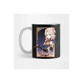 Pixxa Albedo Genshin Impact Kupa Bardak