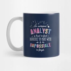 Pixxa An Awesome Analyst Gift Idea Impossible To Forget Quote Kupa Bardak