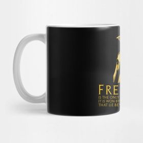 Pixxa Ancient Greek Stoic Philosophy Epictetus Quote On Freedom Kupa Bardak
