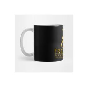 Pixxa Ancient Greek Stoic Philosophy Epictetus Quote On Freedom Kupa Bardak