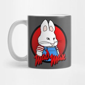 Pixxa Angry Bunny Mad Max Kızgın Tavşan Kupa Bardak