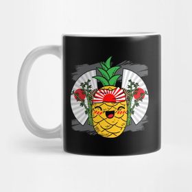 Pixxa Anime Ananas Kupa Bardak