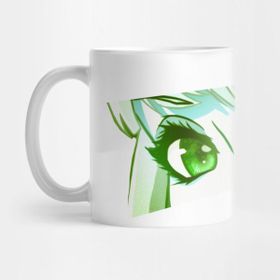 Pixxa Anime Eyes Green Kupa Bardak