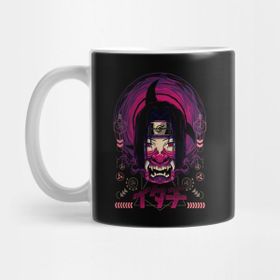 Pixxa Anime Oni Maskesi Kupa Bardak