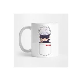 Pixxa Anime Satoru Gojo Blindfolded Chibi Pocket Kupa Bardak