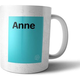 Pixxa Anne Tanımı Komik Turkuaz Kupa Bardak