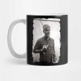 Pixxa Anthony Bourdain Middle Finger Kupa Bardak