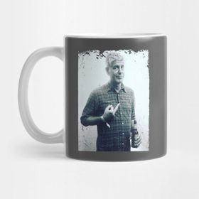Pixxa Anthony Bourdain Pop Culture Kupa Bardak