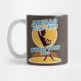 Pixxa Apollo ve The Muses Kupa Bardak