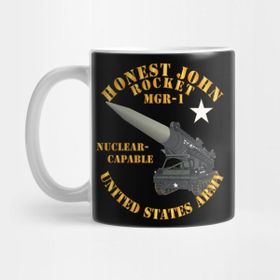 Pixxa Artillery Honest John Rocket Mgr1 Kupa Bardak