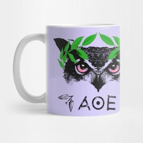 Pixxa Athenas Owl Kupa Bardak