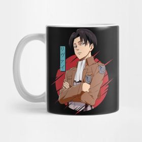 Pixxa Attack On Titan Captain Levi Kupa Bardak