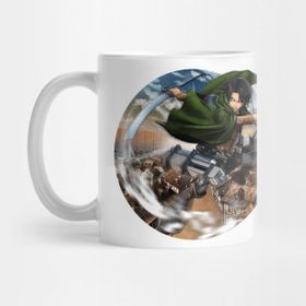 Pixxa Attack On Titan Captain Levi Kupa Bardak