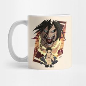 Pixxa Attack On Titan Eren Jaeger Kupa Bardak
