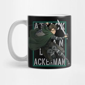 Pixxa Attack On Titan Fanart Levi Ackerman (Version 2/5) Kupa Bardak