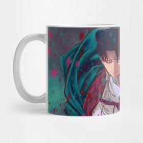 Pixxa Attack On Titan Fanart Levi Ackerman (Version 2/5) Kupa Bardak