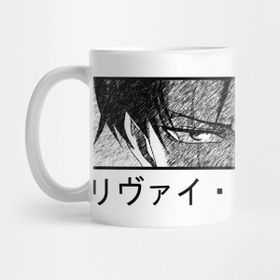 Pixxa Attack On Titan Fanart Levi Ackerman (Version 2/5) Kupa Bardak