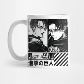 Pixxa Attack On Titan Fanart Levi Ackerman (Version 2/5) Kupa Bardak