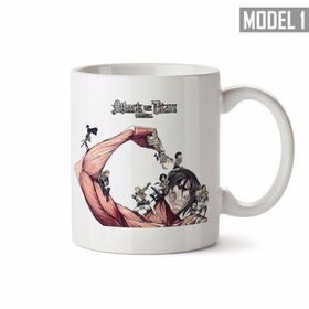 Pixxa Attack On Titan Mikasa vs Armored Titan Kupa Bardak