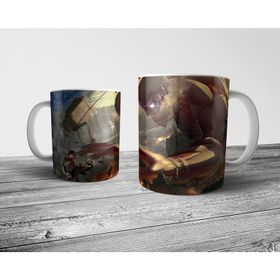 Pixxa Attack On Titan Mikasa vs Armored Titan Kupa Bardak