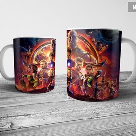 Pixxa Avengers Infinity War Kupa Bardak