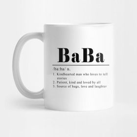 Pixxa Baba Noun Father's Day Present Gifts Kupa Bardak