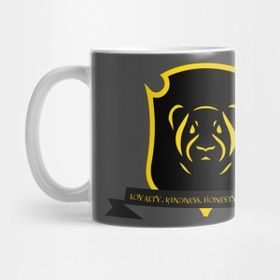 Pixxa Badger Dorm House Motto Trait Emblem Kupa Bardak