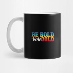 Pixxa Be Bold Vote Gold Kupa Bardak