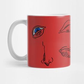 Pixxa Behelit Face Kupa Bardak