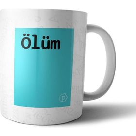Pixxa Beynim Tanımı Komik Turkuaz Kupa Bardak