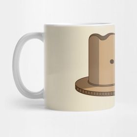 Pixxa Big Cardboard Cowboy Hat Kupa Bardak