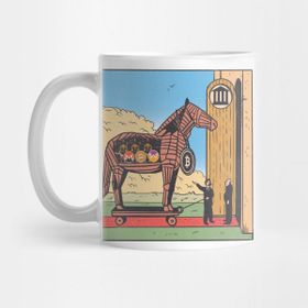 Pixxa Bıtcoın Trojan Horse Kupa Bardak