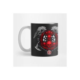 Pixxa Black Sun Skull Kupa Bardak