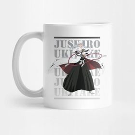 Pixxa Bleach Jushiro Ukitake Katana 13TH Division Captain Kupa Bardak