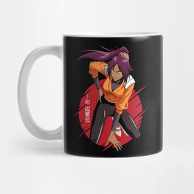 Pixxa Bleach Yoruichi Shihoin Kupa Bardak