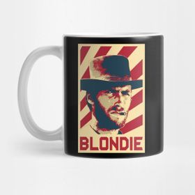 Pixxa Blondie Retro Propaganda Kupa Bardak
