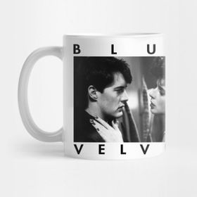 Pixxa Blue Velvet Retro Kupa Bardak