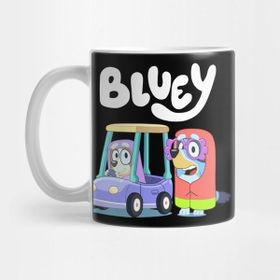 Pixxa Bluey Car Kupa Bardak
