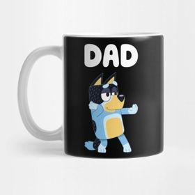 Pixxa Bluey Dad Kupa Bardak