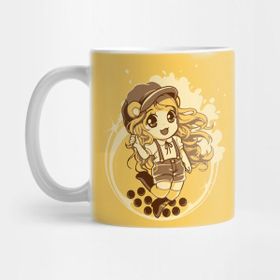 Pixxa Boba Bear Caramel Kupa Bardak