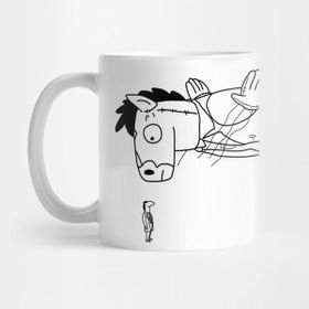 Pixxa Bojack Horseman Bojack Baloon Kupa Bardak