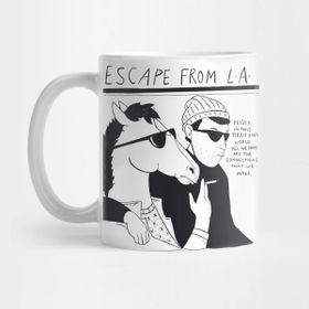 Pixxa Bojack Horseman Bojack Youth - Escape From L.a. Kupa Bardak