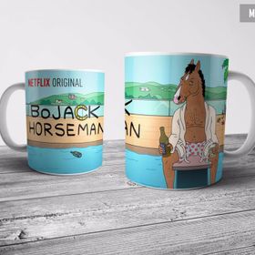 Pixxa Bojack Horseman Escape From La Bojack Horseman Kupa Bardak