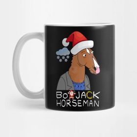 Pixxa Bojack Horseman Hoho Horseman Not Santa Christmas Exlusive Kupa Bardak