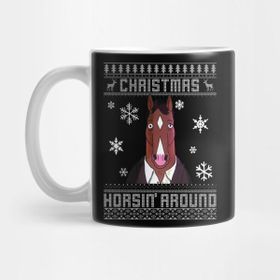 Pixxa Bojack Horseman HorsinAround Bojack Christmas Speacial Kupa Bardak