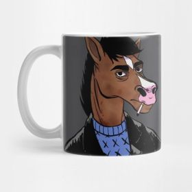 Pixxa Bojack Horseman What Are You Looking? Bojack Kupa Bardak