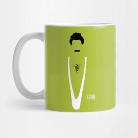 Pixxa Borat Alternative Movie Poster Kupa Bardak