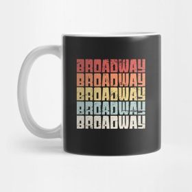 Pixxa Broadway Retro Musical Theater Kupa Bardak