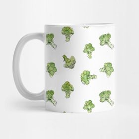 Pixxa Broccoli Â€“ Scattered Open Kupa Bardak